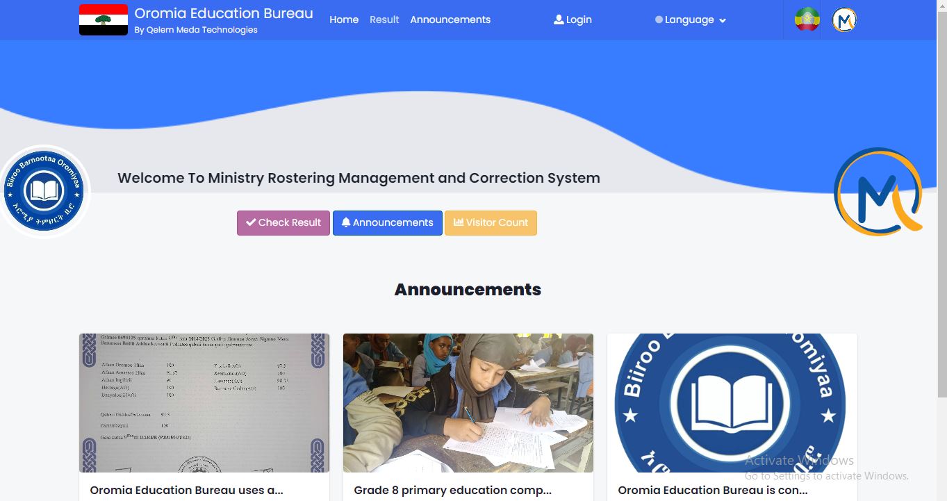 Ministry Rostering Management and Correction System